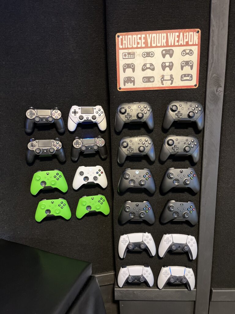 Our Truck: 1-Up Game Truck controllers