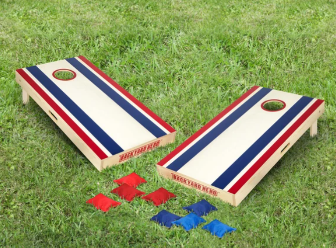 Add-Ons: Add Cornhole to Your Party!
Take the fun outside with our Cornhole Add-On! Perfect for all ages, this classic lawn game is a great way to keep the party going while others enjoy the game truck. Includes two boards and bean bags - great for team play, friendly competition, or casual fun!