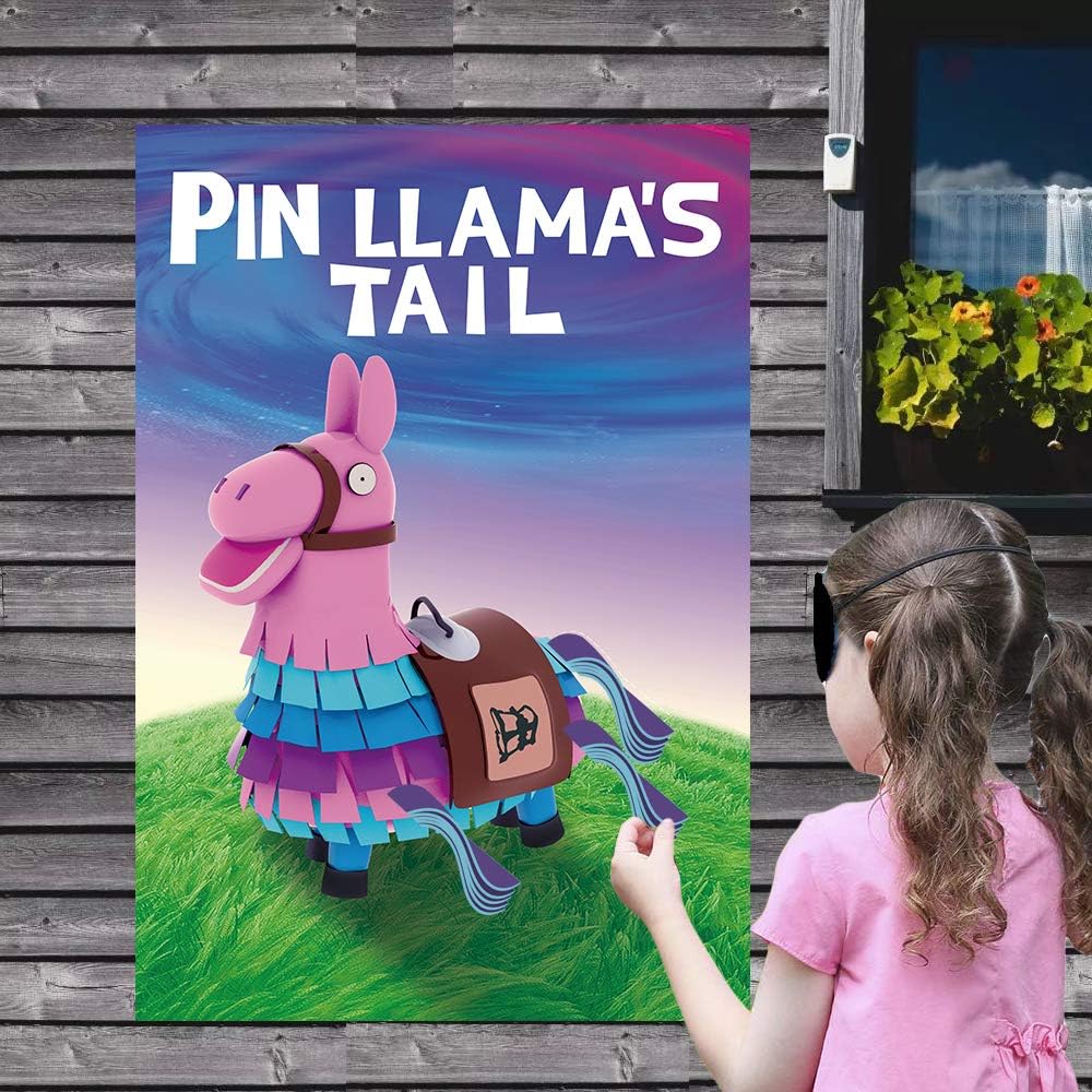 Fortnite Pin The Tail on The Llama Party Game
